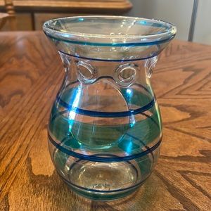 Yankee Candle Glass Candle Holder